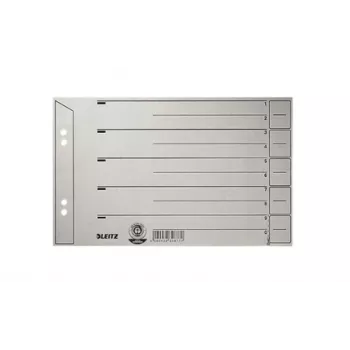 Leitz 16560085 starplapa kartona pelēka 1 gab.
