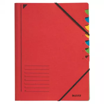 Leitz 39070025 tab indekss Sarkans