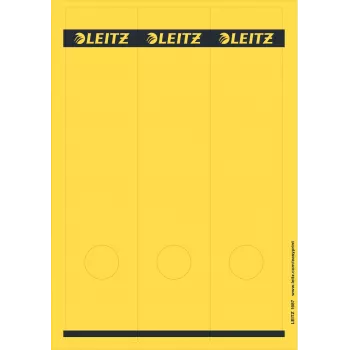 Leitz 16870015 pašlīmējošā etiķete Taisnstūris Dzeltens 75 gab.