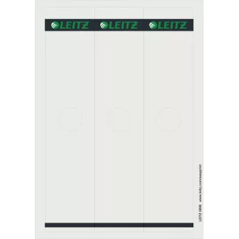 Leitz 60980085 pašlīmējošā etiķete Taisnstūris Pelēka