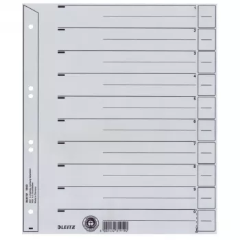 Leitz grāmatzīme, pelēka, 240 mm, 300 mm