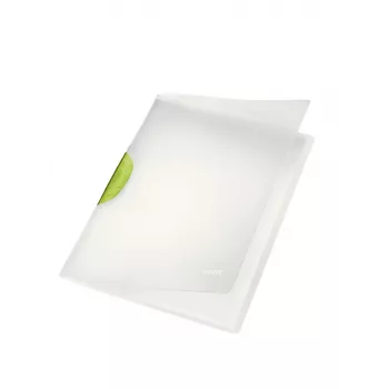 Esselte ColorClip Magic mapes vāks, tumši zaļš, caurspīdīgs, PP