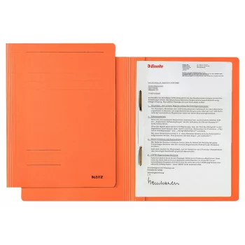 Leitz 30030045 mape A4 kartons/plastmasa oranža