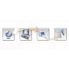 Leitz PC drukājams indekss, PP, īpaši plats, ciparu tab indekss, 245x2x305 mm, 6 krāsas