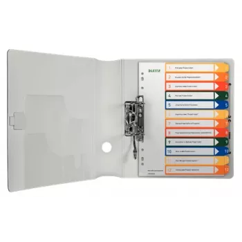 Esselte 12940000 ciparu dalītājs, A4 Maxi, daudzkrāsains, PP