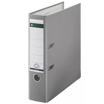 Leitz Plastmasas sviras arhīva mape A4 80 mm 180° pelēka