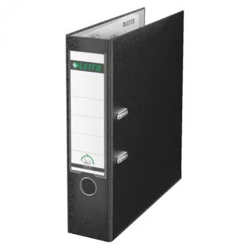 Leitz 180° Lever Arch File plastmasas mape A4 Melna