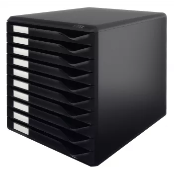 Leitz Form Set melns, A4, A5, A6, portrets, 10 atvilktnes, 4.3 kg