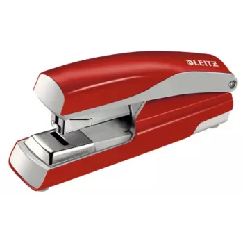 Leitz Stapler 5523 NeXXt, 40 lapas, Flat clinch, Metāls, Sarkans