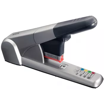 Leitz smagās slodzes skavotājs, 80 loksnes, Sudrabs, Leitz 5591, 5592, 5593, 5594, Metāls, Plastmasa, 4.3 cm, 1 kg
