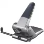 Leitz Heavy Duty caurumotājs, 65 lapas, Sudraba, 8 cm, 5,5 mm, A5, 1 kg