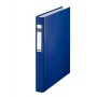 Leitz 42100035 A4 mape ar D-gredzeniem, zila