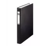 Leitz 42120095 A4 melnais ringa mape ar D-veida gredzeniem