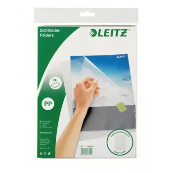 Leitz Quality Folder A4, 30% pirms patēriņa pārstrādāta plastmasa, A4, polipropilēns, portrets, 220 mm, 313 mm, 20 g