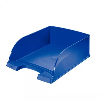 Leitz Letter tray Plus Jumbo, plastmasas, zila, A4, 242 x 330 x 95 mm