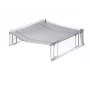 Leitz Letter tray riser Plus Universal, Plastmasa, Pelēks, Caurspīdīgs, 254 mm, 265 mm, 70 mm