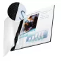 Leitz impressBIND vāks Soft 14,0 mm, A4, kartons, PET, melns, caurspīdīgs, 140 loksnes