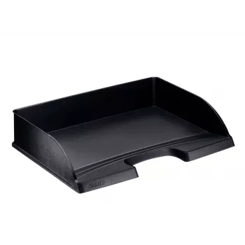 Leitz Letter tray Plus Landscape Standard, plastmasa, melna, A4, 350 x 245 x 63 mm, 363 mm, 273 mm