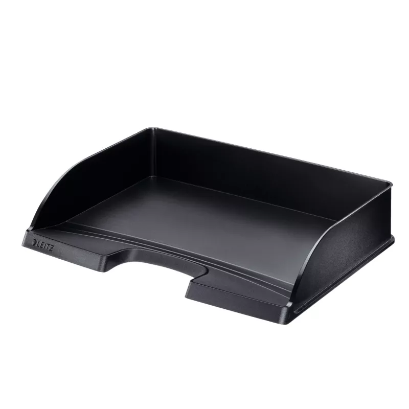Leitz Letter tray Plus Landscape Standard, plastmasa, melna, A4, 350 x 245 x 63 mm, 363 mm, 273 mm