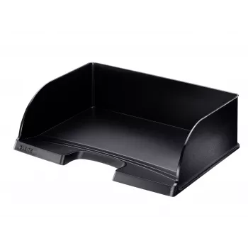 Leitz Letter tray Plus Landscape Jumbo, plastmasa, melna, 350 x 103 x 273 mm