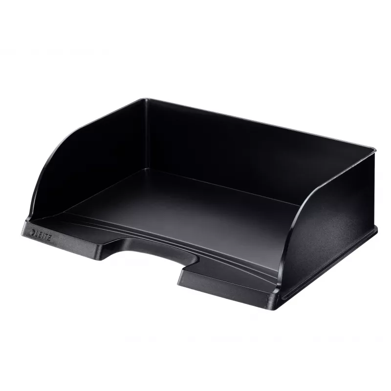 Leitz Letter tray Plus Landscape Jumbo, plastmasa, melna, 350 x 103 x 273 mm