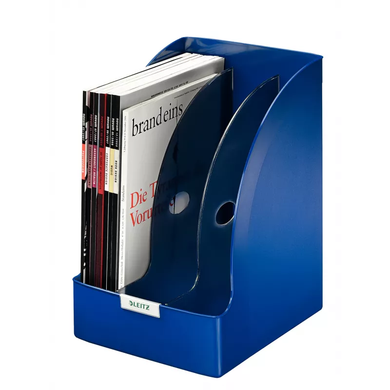 Leitz Magazine file Plus Jumbo, zils, plastmasa, A4, 20,5 cm, 740 g