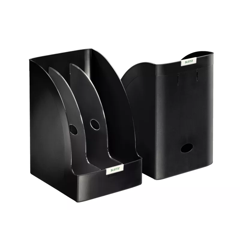 Leitz Magazine file Plus Jumbo, Melns, Plastmasa, A4, 213 x 321 mm