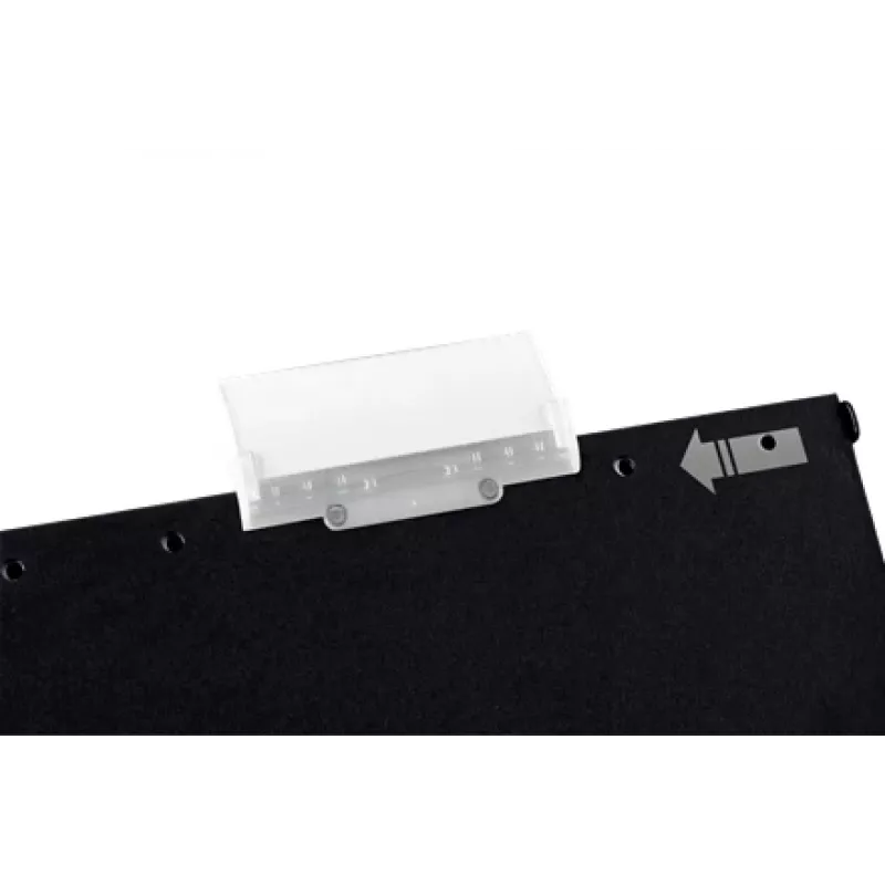 Leitz etiķešu turētājs Alpha Active, A4, caurspīdīgs, 60 mm, 35 mm