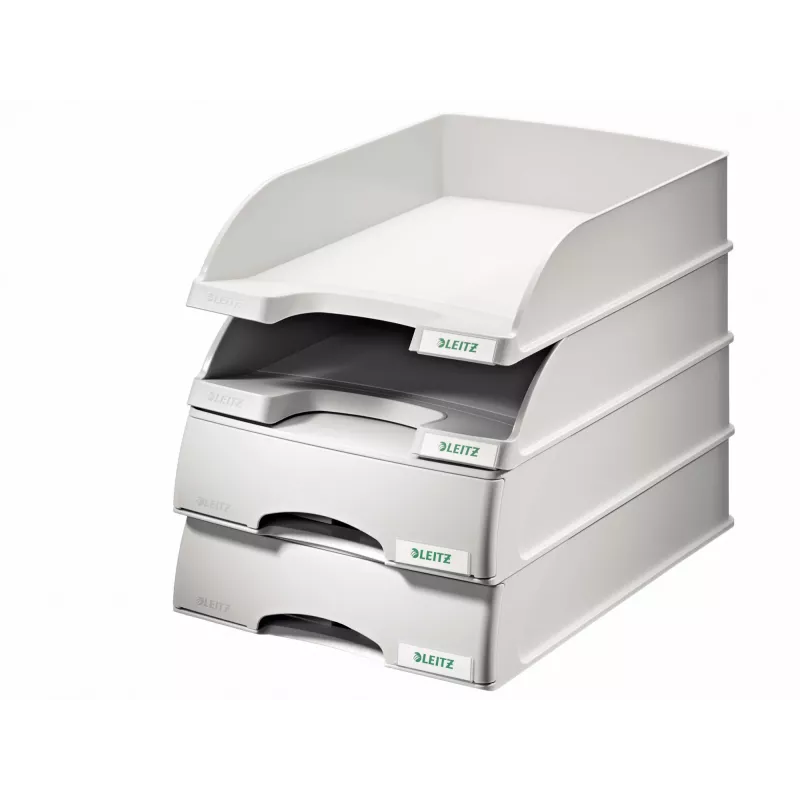 Leitz Letter tray Drawer unit Plus, plastmasa, pelēks, A4, 234 x 325 x 53 mm, 255 mm, 376 mm