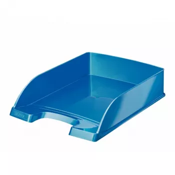Leitz Letter tray WOW, Plastmasa, Zila, A4, 255 x 357 x 70 mm, 280 g