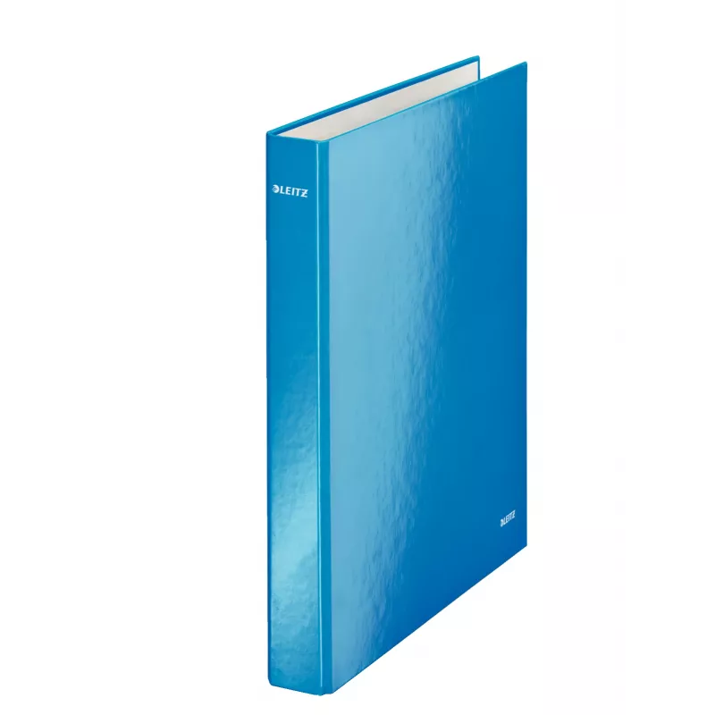 Leitz Ringbinder WOW Laminēts A4+ 2DR/25mm, Zils/Balts