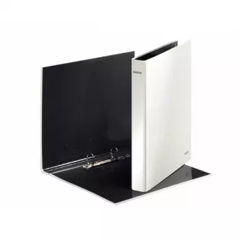 Leitz WOW Laminēts A4+ 2DR/25mm mape, balta, kartons, 250 lapām