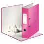 Leitz Lever Arch File 180° WOW POB/Laminēts A4/80mm, A4, Kartons, Rozā, 600 lapas, 80 g/m², 8 cm