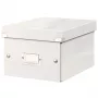 Leitz Click & Store WOW maza uzglabāšanas kaste, balta, kartons, 7.4 L, 200 x 250 x 148 mm, 540 g, 1 gab.