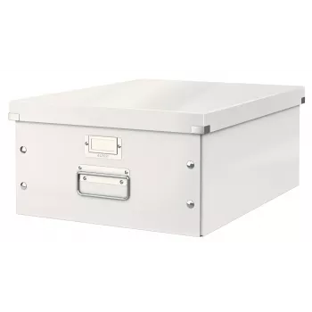 Leitz Click & Store WOW lielā uzglabāšanas kaste, balta, kartons, 369 mm, 482 mm, 200 mm, 1.28 kg
