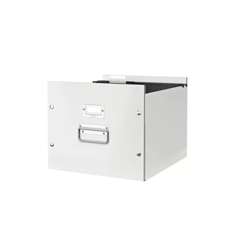 Leitz Click & Store WOW kastīte piekaramajām mapēm, balta, kartons, 1.21 kg
