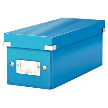 Leitz Click & Store WOW CD glabāšanas kaste, zila, kartons, 143 mm, 352 mm, 136 mm, 440 g