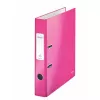 Leitz Lever Arch File 180° WOW POB/Laminēts A4/50mm, A4, Kartons, Rozā, 350 loksnes, 80 g/m², 5 cm