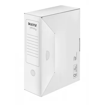 Leitz Arhivēšanas kārba Infinity FSC® 100 mm, Balta, A4, 160 g, 100 x 330 x 255 mm