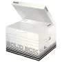 Leitz 61180001 dokumentu glabāšanas kaste, kartons, melna, balta