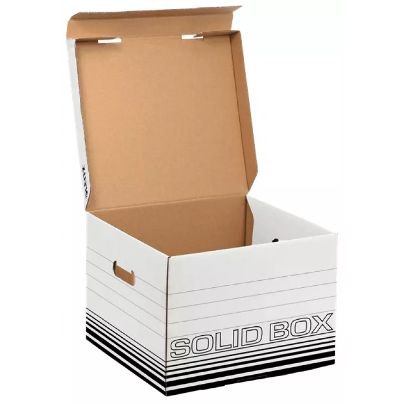 Leitz 61180001 dokumentu glabāšanas kaste, kartons, melna, balta