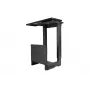 Lindy Slīdošais PC turētājs zem galda, 30 kg, Melns, Tērauds, 0–360°, 45 cm