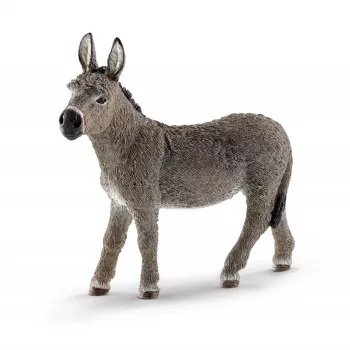 Schleich FARM WORLD Ēzeļa figūriņa 13772, plastmasas kolekcionējams dzīvnieks, daudzkrāsains, 3+ gadiem