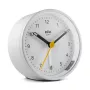 Braun BC12W Balts kvarca modinātājpulkstenis