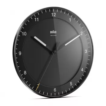 Braun BC 17B-DCF Circle White mehānisks sienas pulkstenis, balts