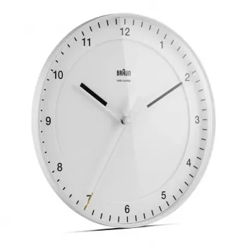 Braun BC 17 sienas pulkstenis, balts