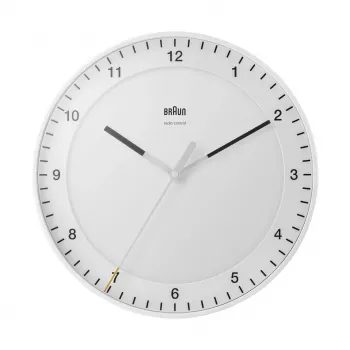 Braun BC 17 sienas pulkstenis, balts