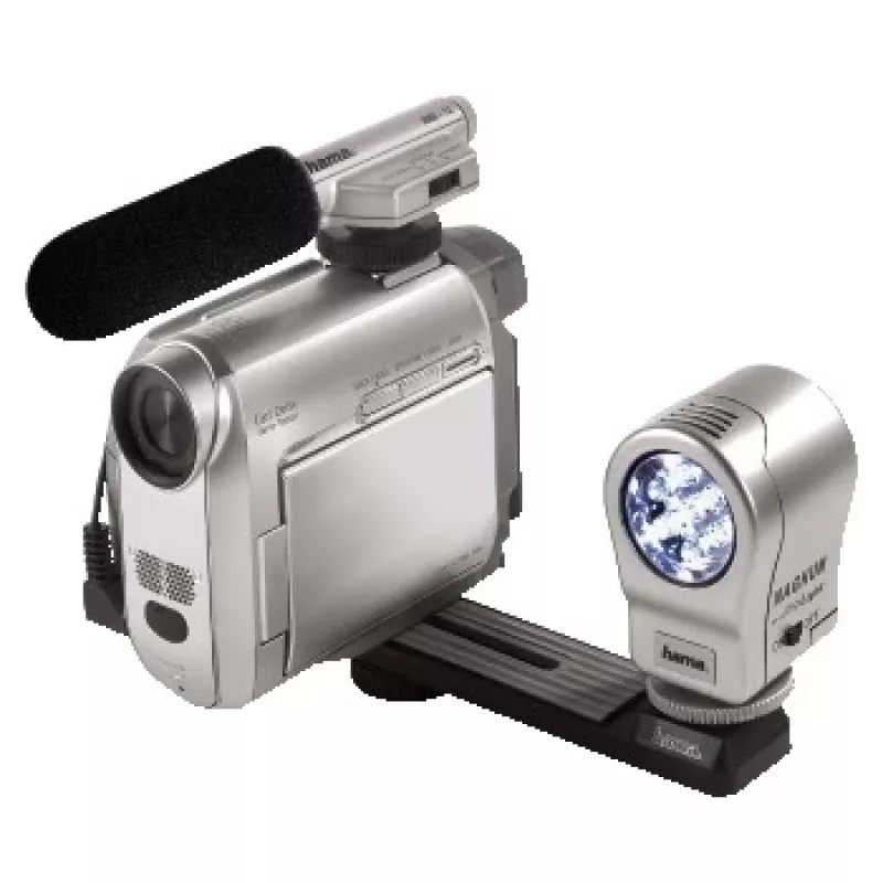 Hama Magnum DigiLight LED lampa kamerai, sudraba
