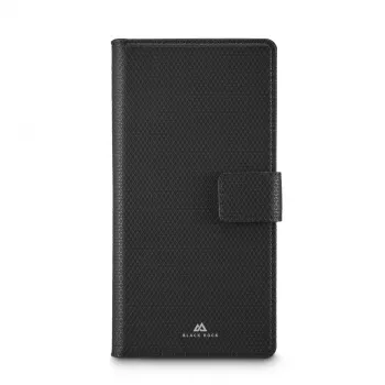 Mobilā telefona maciņš Black Rock 00037343 — grāmatiņas maciņš Samsung Galaxy A37 5G, melns, 1 gab.