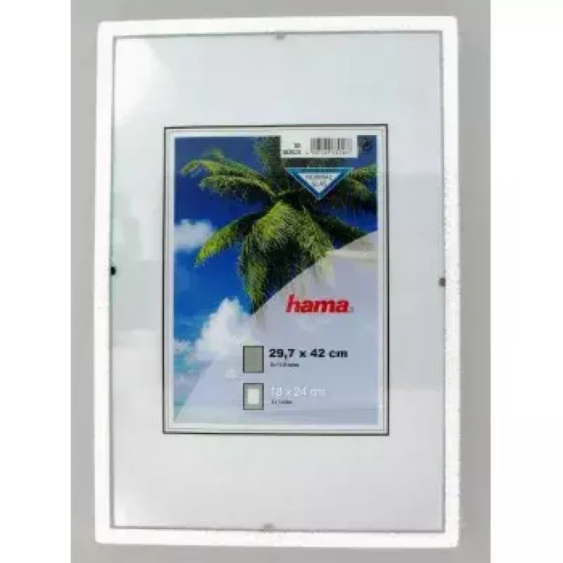 Hama Clip-Fix 29.7 x 42 cm Caurspīdīgs Stikla Rāmis